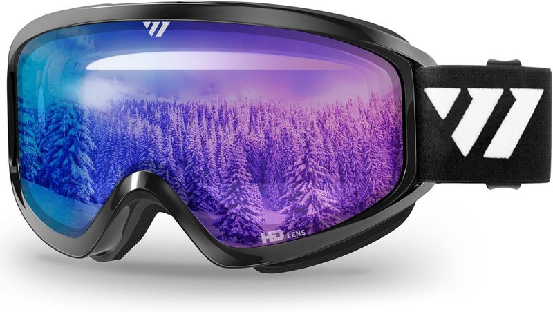ISTON Ski Goggles - OTG Snow/Snowboard Goggles for Men, Women & Youth - 100% UV Protection W1 - Image 1